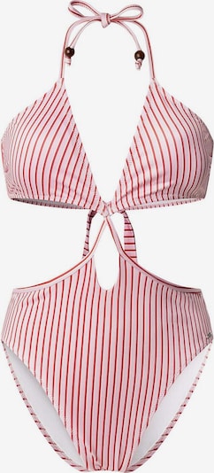 Pepe Jeans Badeanzug in pink / rosa / weiß, Produktansicht