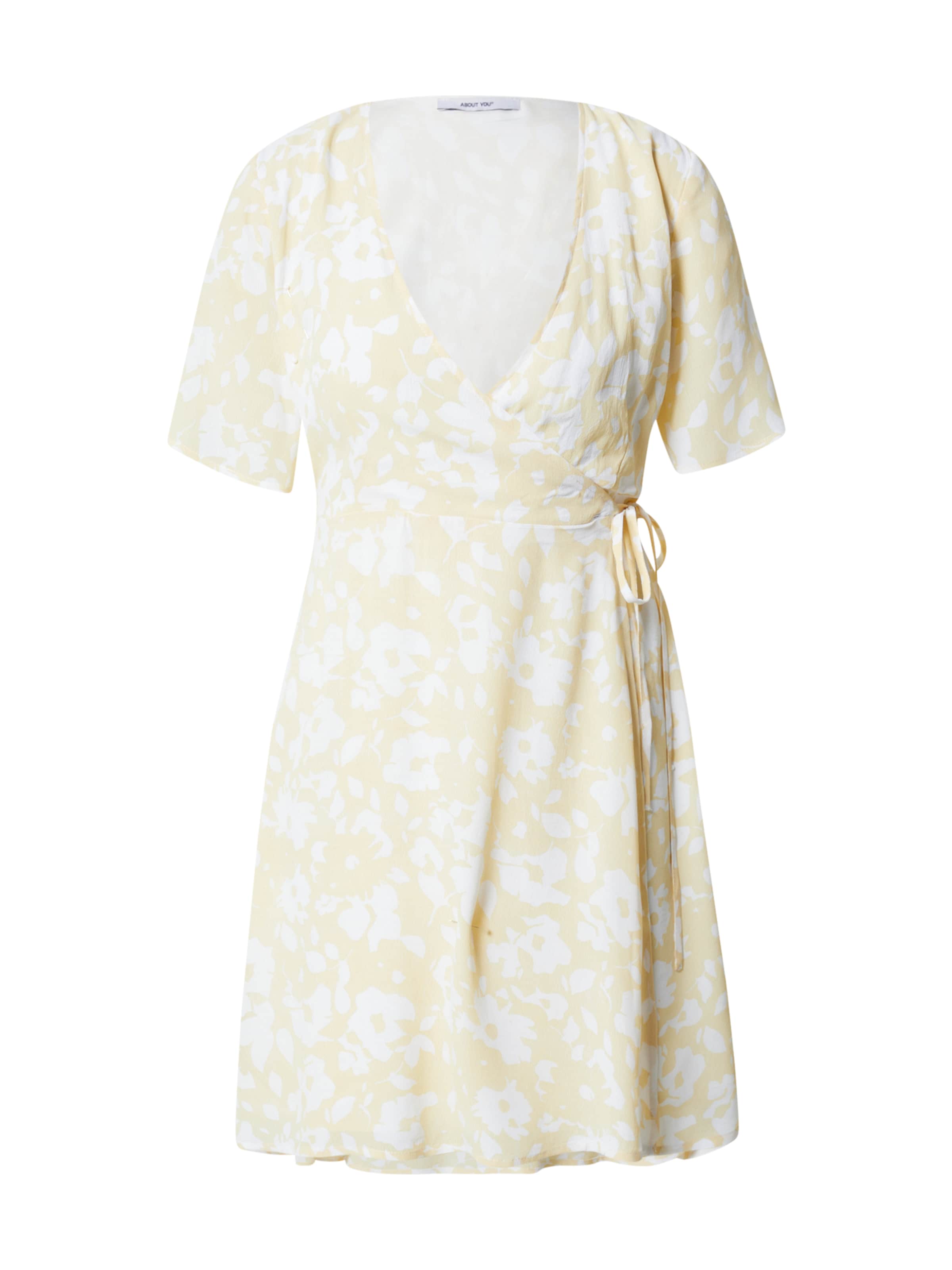 ABOUT YOU Šaty 'Hege' – žlutá: přední strana