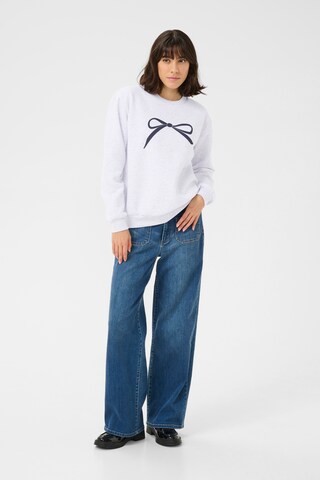 Kaffe Sweatshirt 'Anne' in Grau