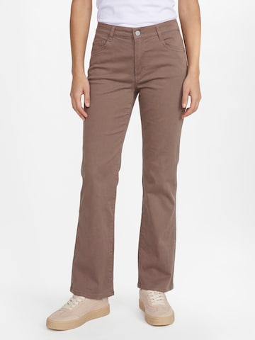 BRAX Regular Hose ' Maine' in Braun: Vorderseite