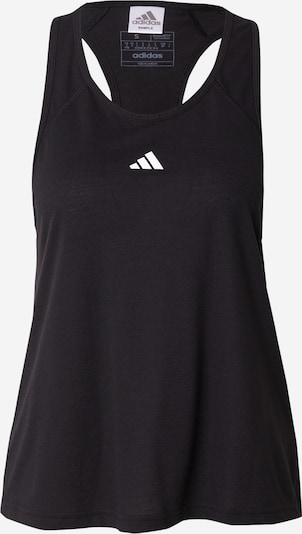 ADIDAS PERFORMANCE Sports top 'Train Essentials' in Black / White, Item view