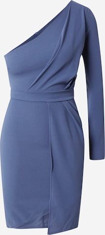 Robe 'KIARA' WAL G. en bleu : devant