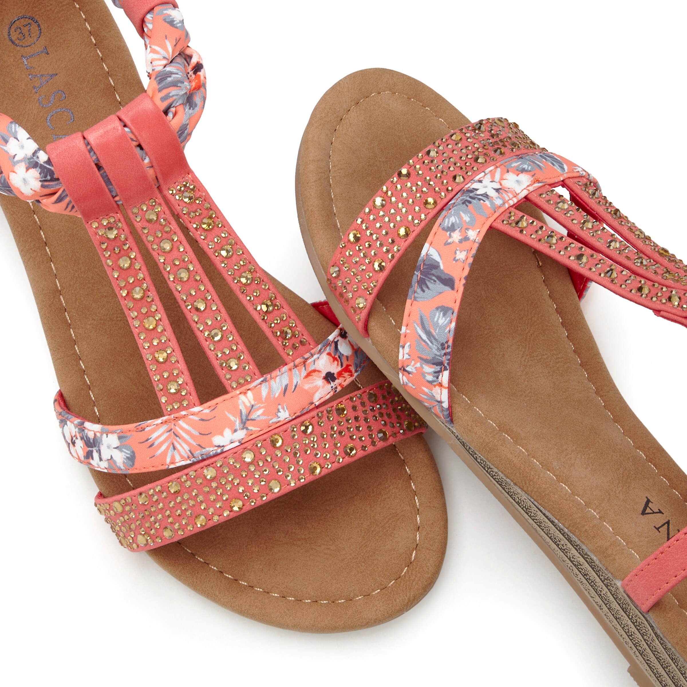 LASCANA Sandaal, värv punane