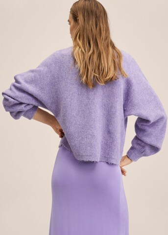 Pullover 'Noisette' di MANGO in lilla