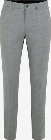 J.Lindeberg Regular Trousers with creases 'Grant' in Grey: front