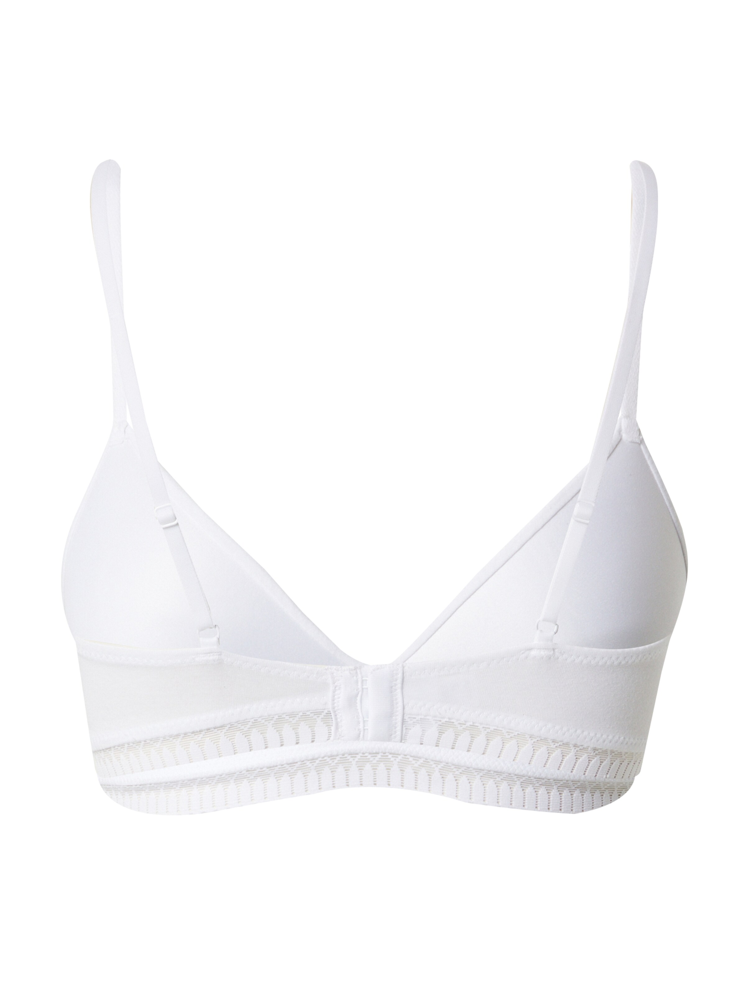 Triangle Soutien-gorge 'Happily We Care' ETAM en blanc