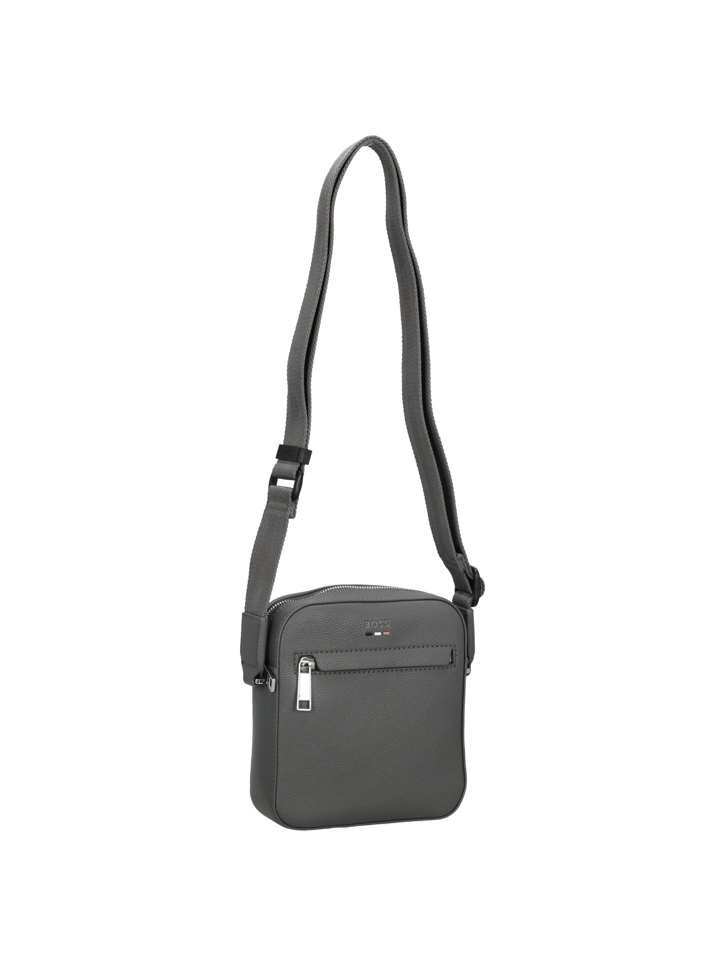 HUGO BOSS Umhängetasche 'Ray'‌‌‌‌‌‌‌ in Grau