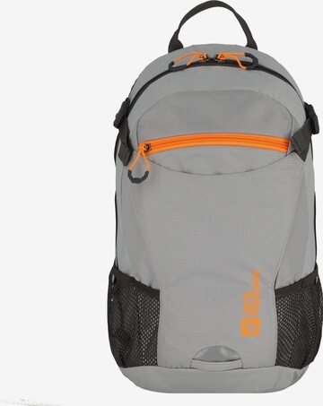 JACK WOLFSKIN Sports Backpack 'Velocity' in Grey: front