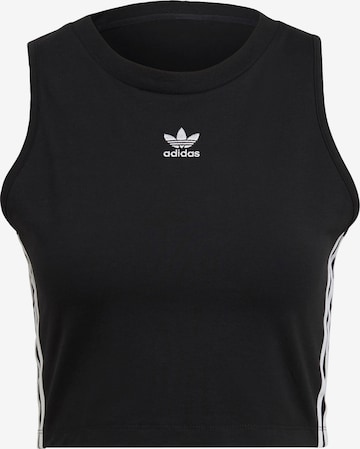 ADIDAS ORIGINALS Top in Zwart: voorkant