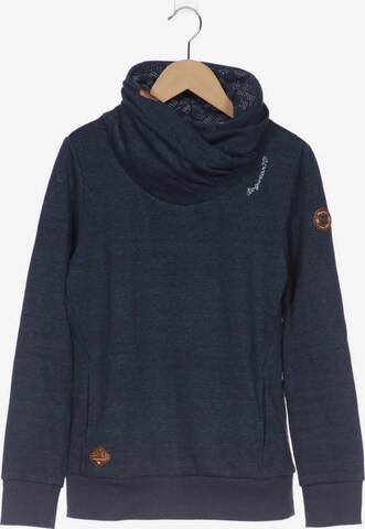 Ragwear Sweatshirt & Zip-Up Hoodie in XS in Blue: front