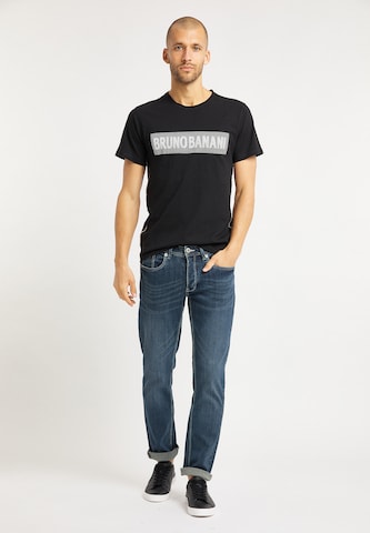 T-Shirt 'Hamilton' BRUNO BANANI en noir