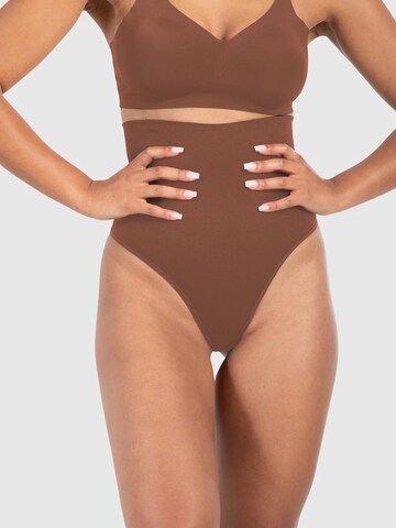 Smilodox Shaping slip ' Nysa ' in Brown: front