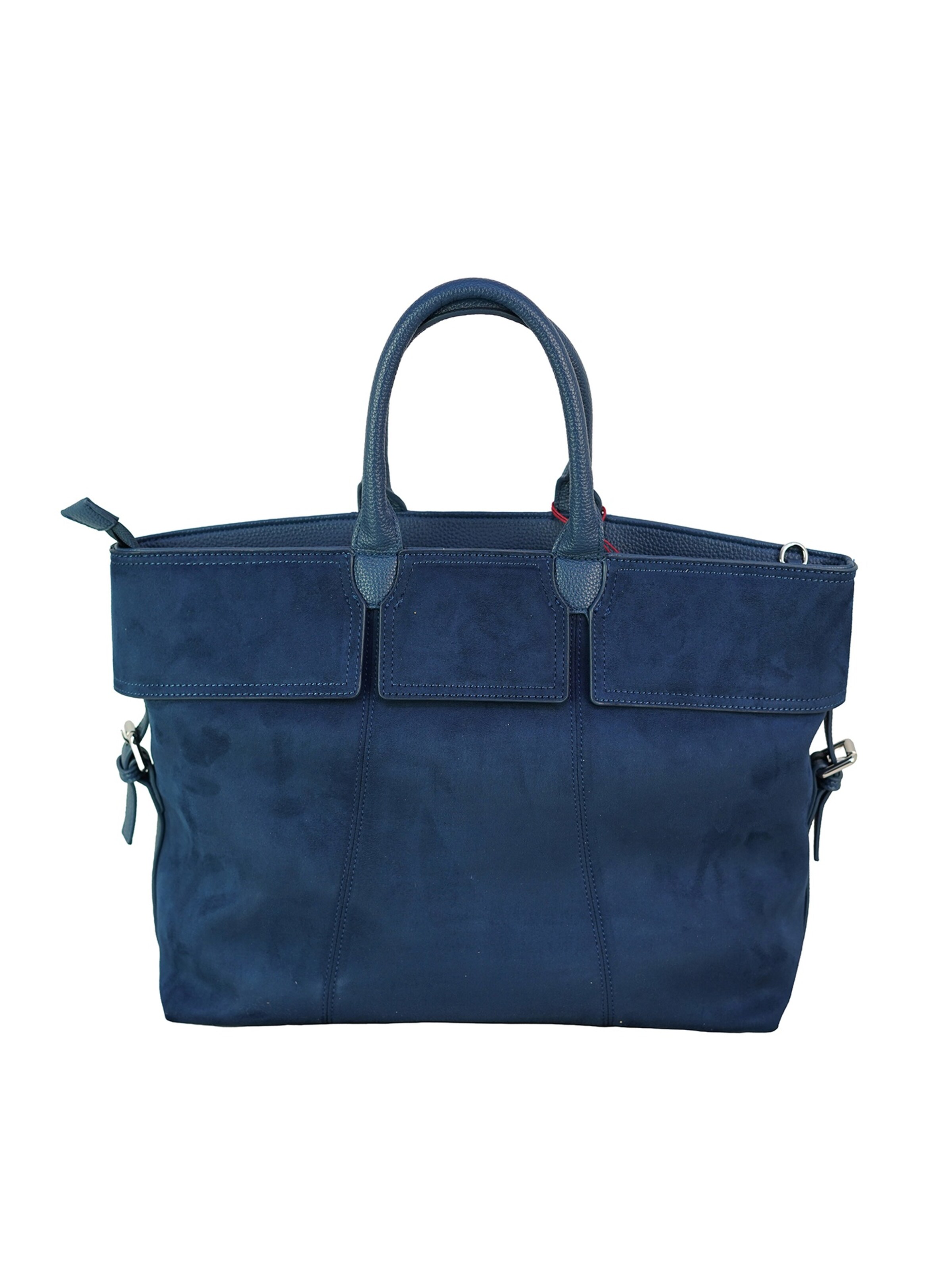 Borsa a mano 'Ecopelle' di Bruno Magli in blu