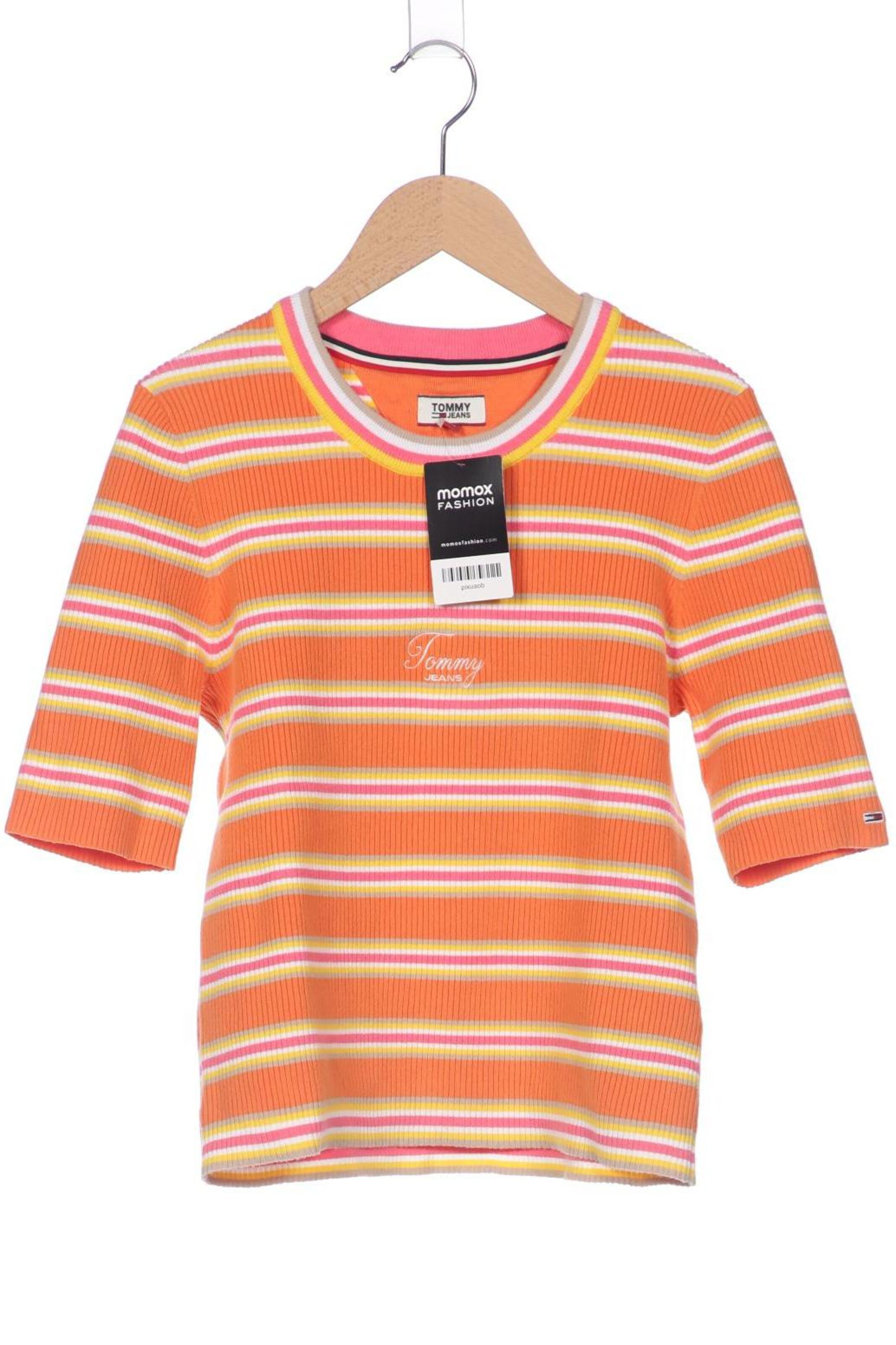 Tommy Jeans Pullover M in Orange: Vorderseite
