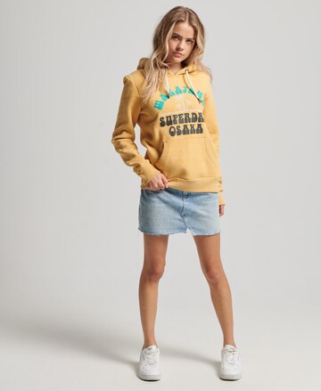 Superdry Athletic Sweatshirt in Yellow