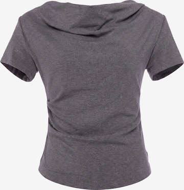 faina - Camiseta en gris: frente
