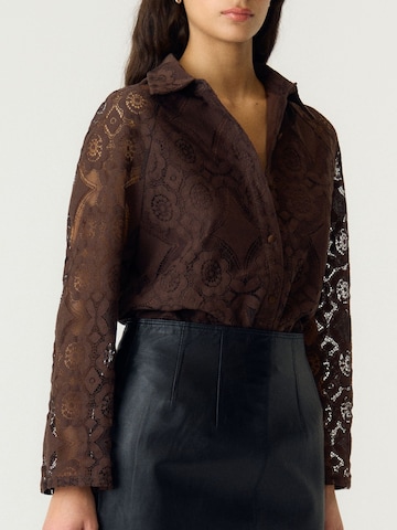 Camicia da donna 'YASAlmi' di YAS in marrone