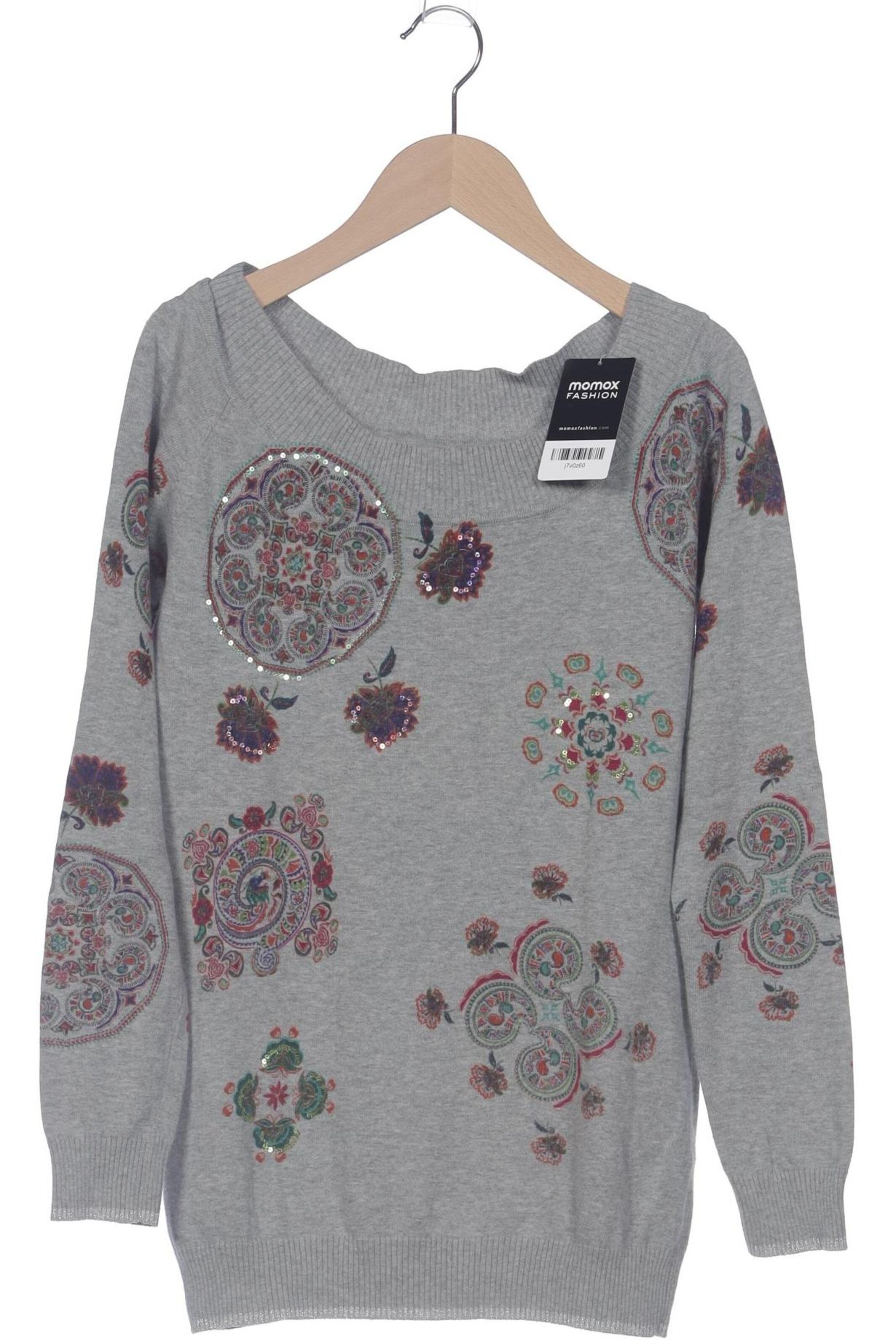 Desigual Sweater & Cardigan in XL in Grey: front
