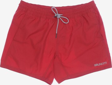 BRUNOTTI Shorts in 34 in Red: front