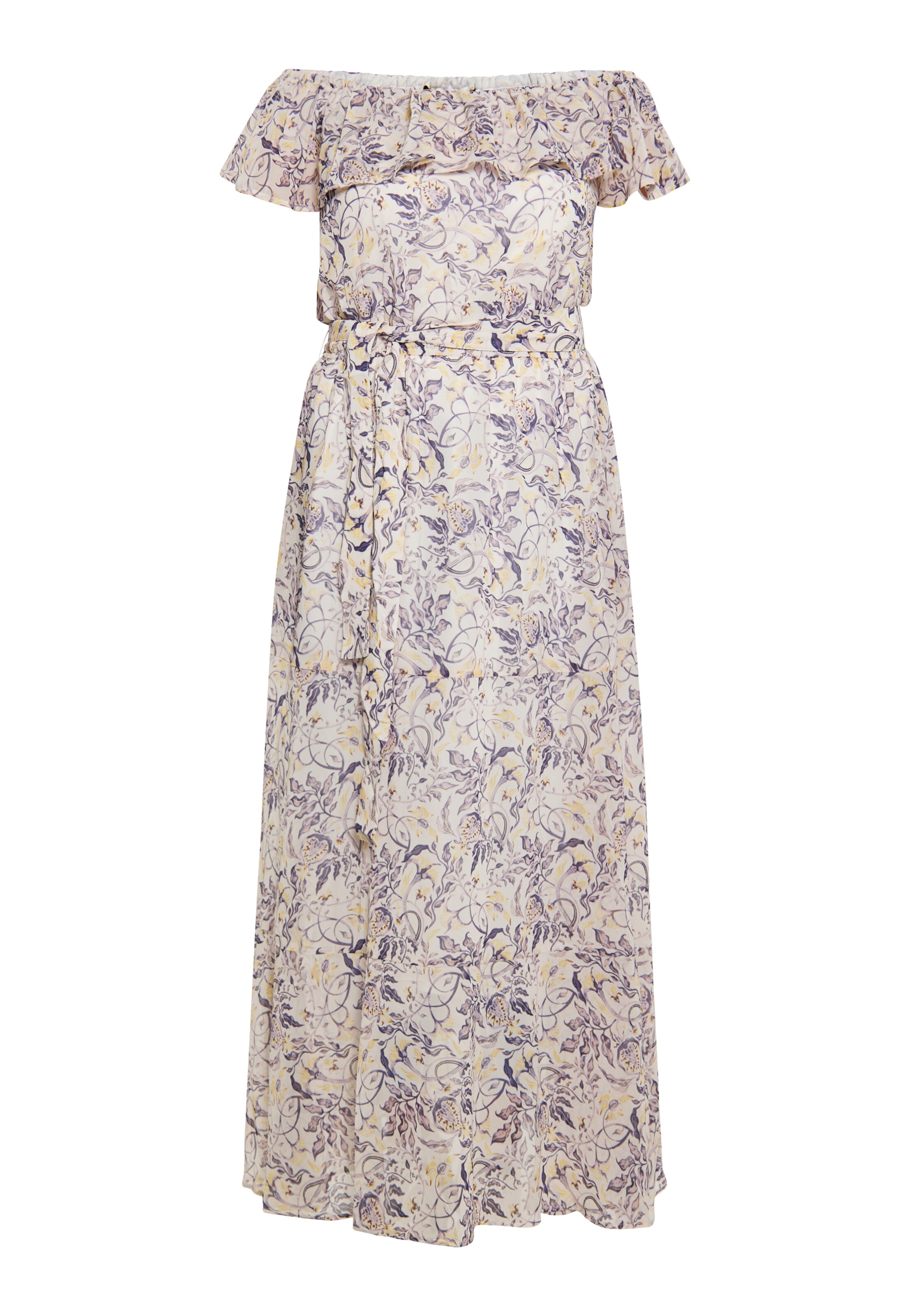 faina Sommerkjole i hvid: forside