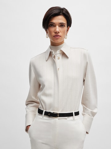 BOSS Blouse 'Jacarana' in White: front