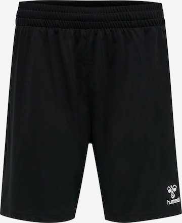 Hummel Regular Workout Pants 'Referee' in Black: front