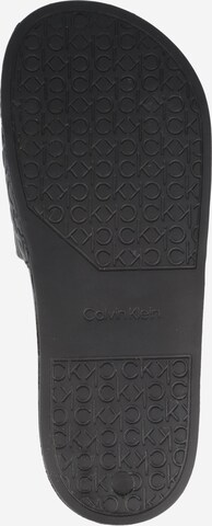 Flip-flops de la Calvin Klein pe negru