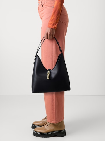 FURLA Shoulder bag 'GOCCIA' in Black
