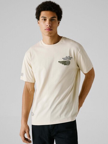 T-Shirt Red Bull Racing x Pepe Jeans en blanc