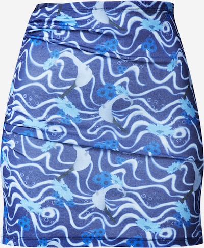 Nasty Gal Skirt in Navy / Royal blue / Light blue, Item view