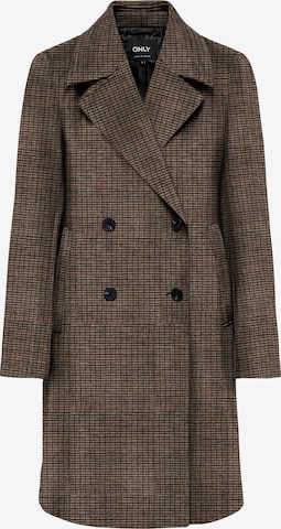 ONLY Between-seasons coat 'ONLTENNA' in Brown: front