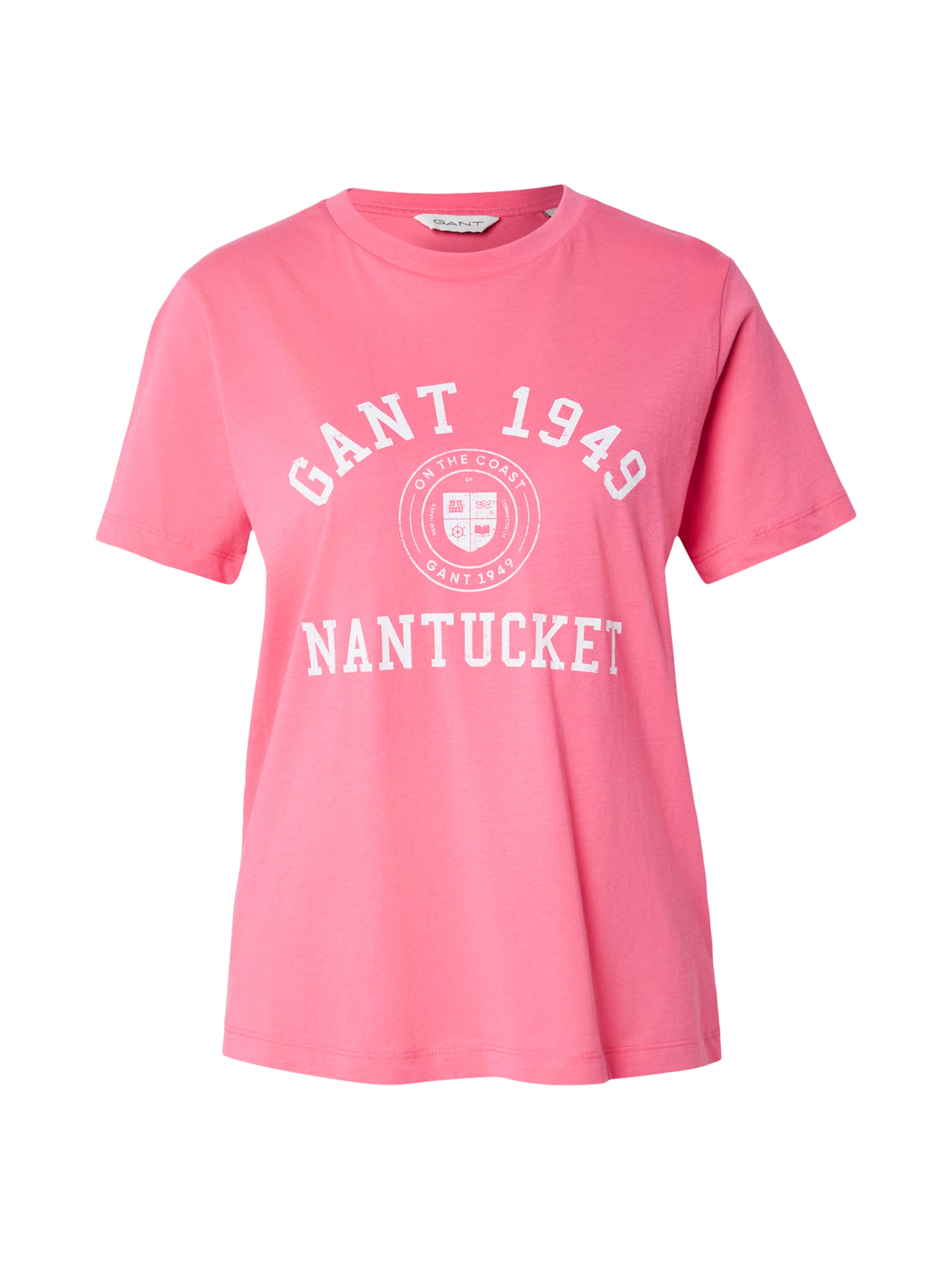 GANT - Camiseta en rosa: frente