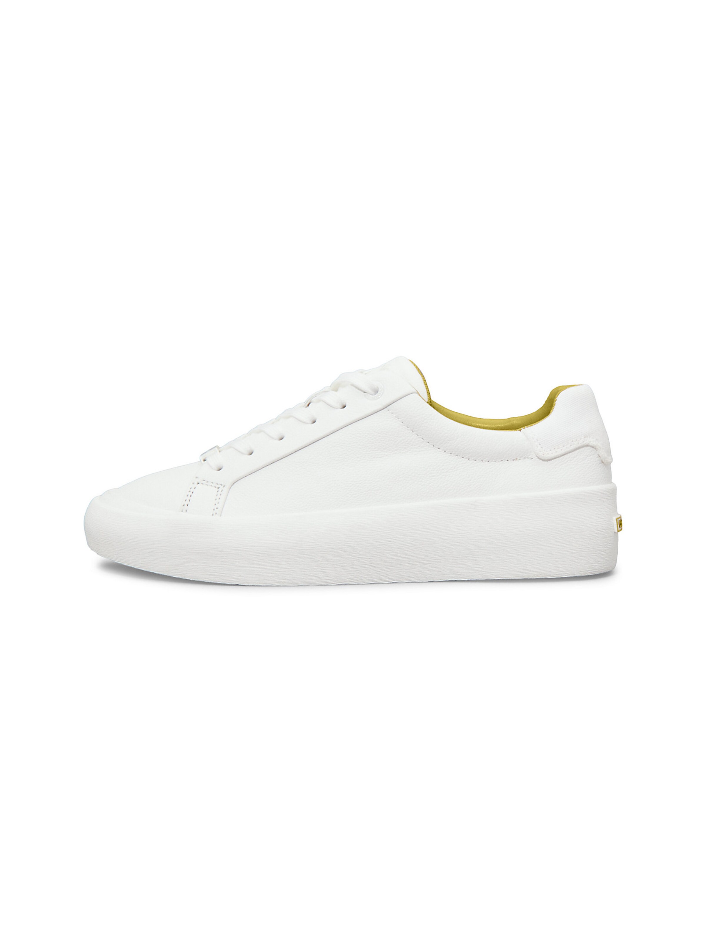 Calvin Klein Sneakers in White: front