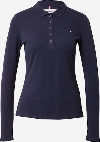 T-shirt TOMMY HILFIGER en bleu : devant