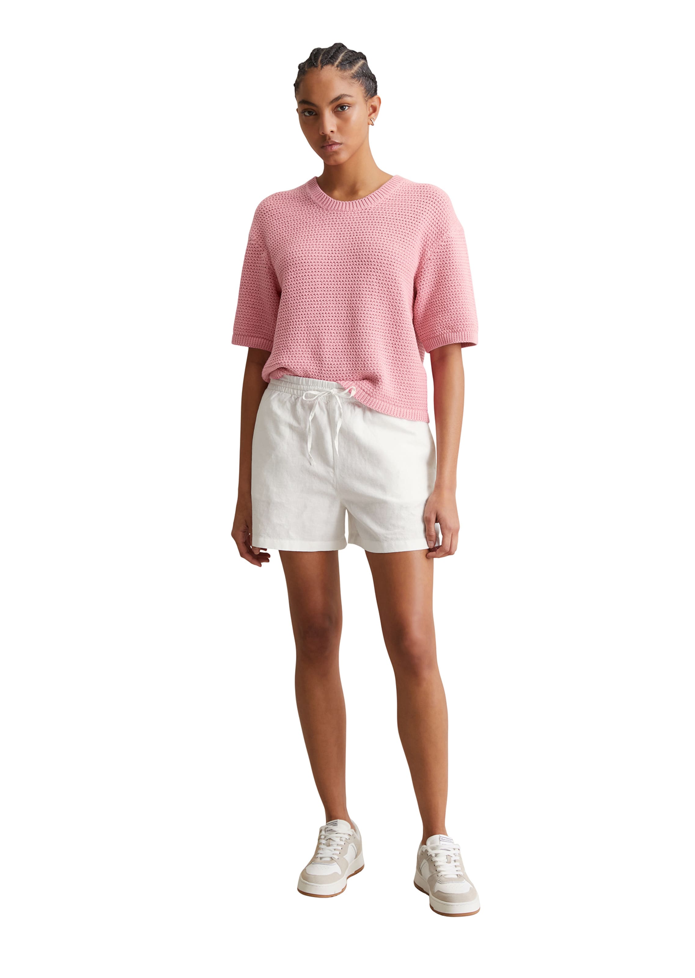 Marc O'Polo DENIM Loosefit Shorts in Weiß