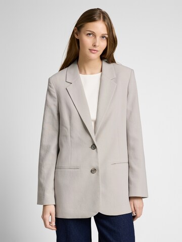 Blazer TOM TAILOR DENIM en gris : devant