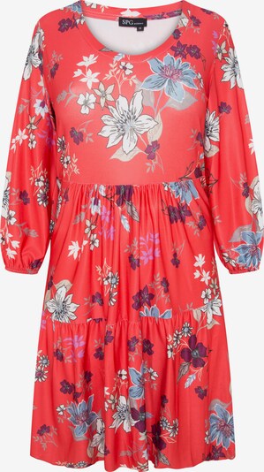 SPGWOMAN Kleid in rot / weiß, Produktansicht