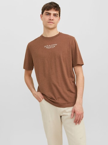 JACK & JONES Koszulka 'JPRBLUArchie' w kolorze brązowy: przód