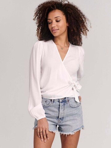 Shiwi - Blusa 'CAPRI' en blanco: frente