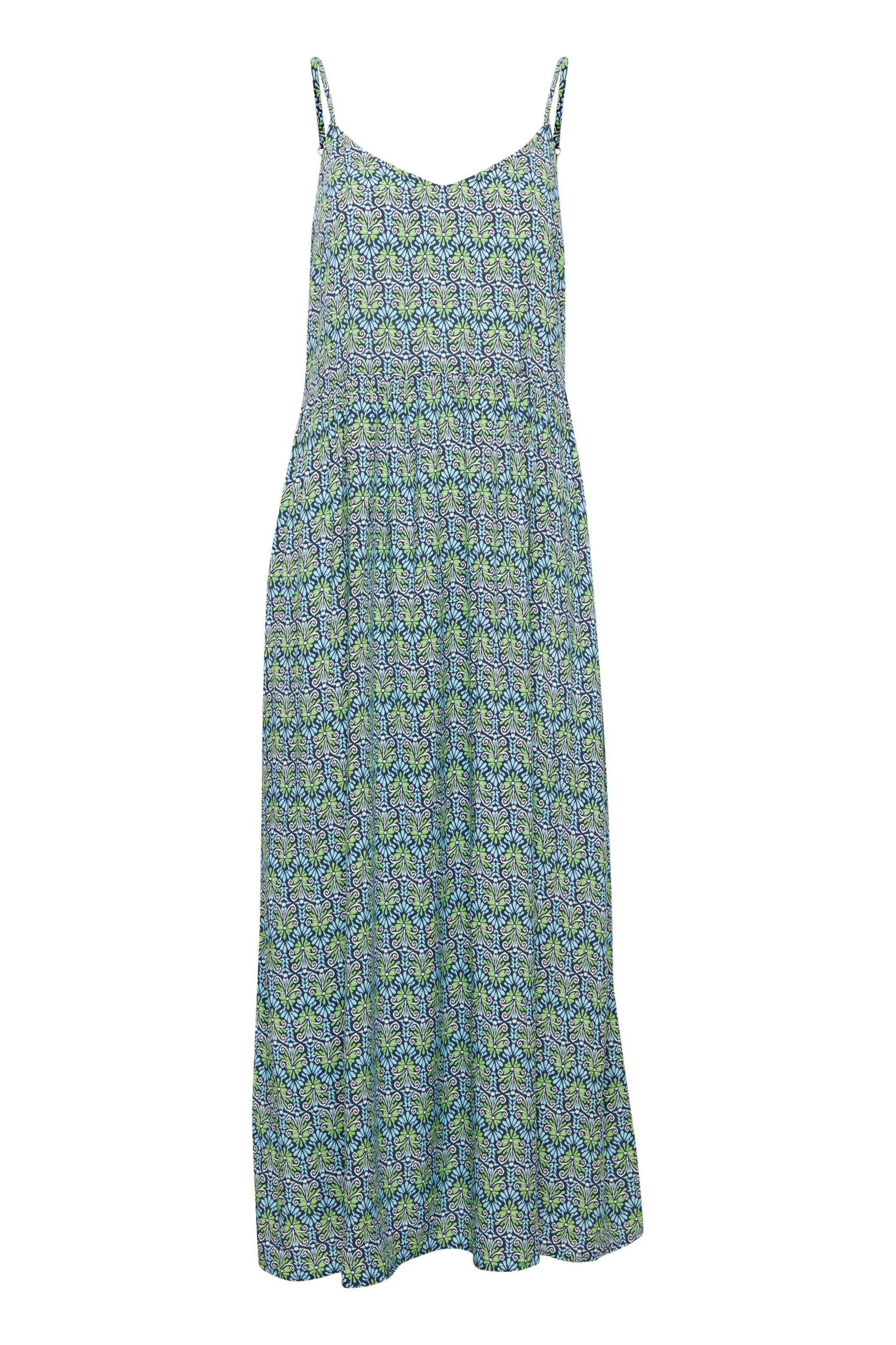 Fransa Sommerkleid 'Fun Dr 2' in Grün: Vorderseite