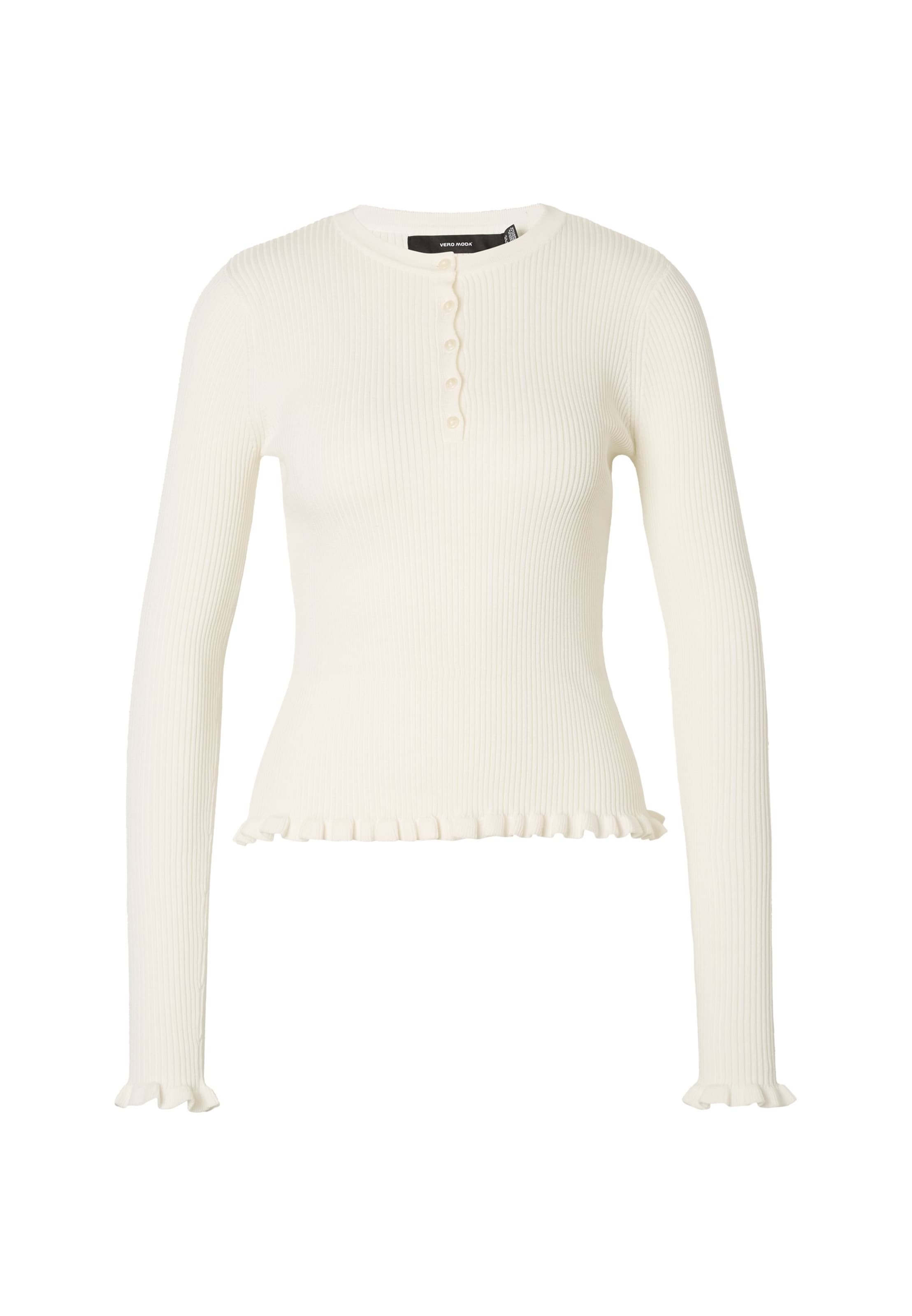 VERO MODA Pullover 'VMAnemone' in Weiß: Vorderseite