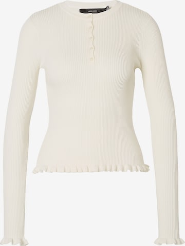 VERO MODA Pullover 'VMAnemone' in Weiß: Vorderseite