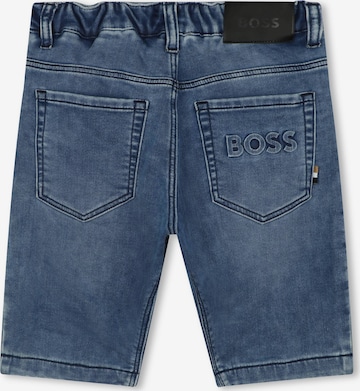 BOSS Kidswear Normalny krój Jeansy w kolorze niebieski