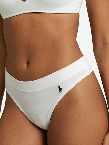 String ' Club Cotton ' Polo Ralph Lauren en blanc