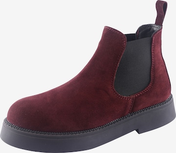 D.MoRo Shoes Chelsea Boots 'Golnan' in Purple: front