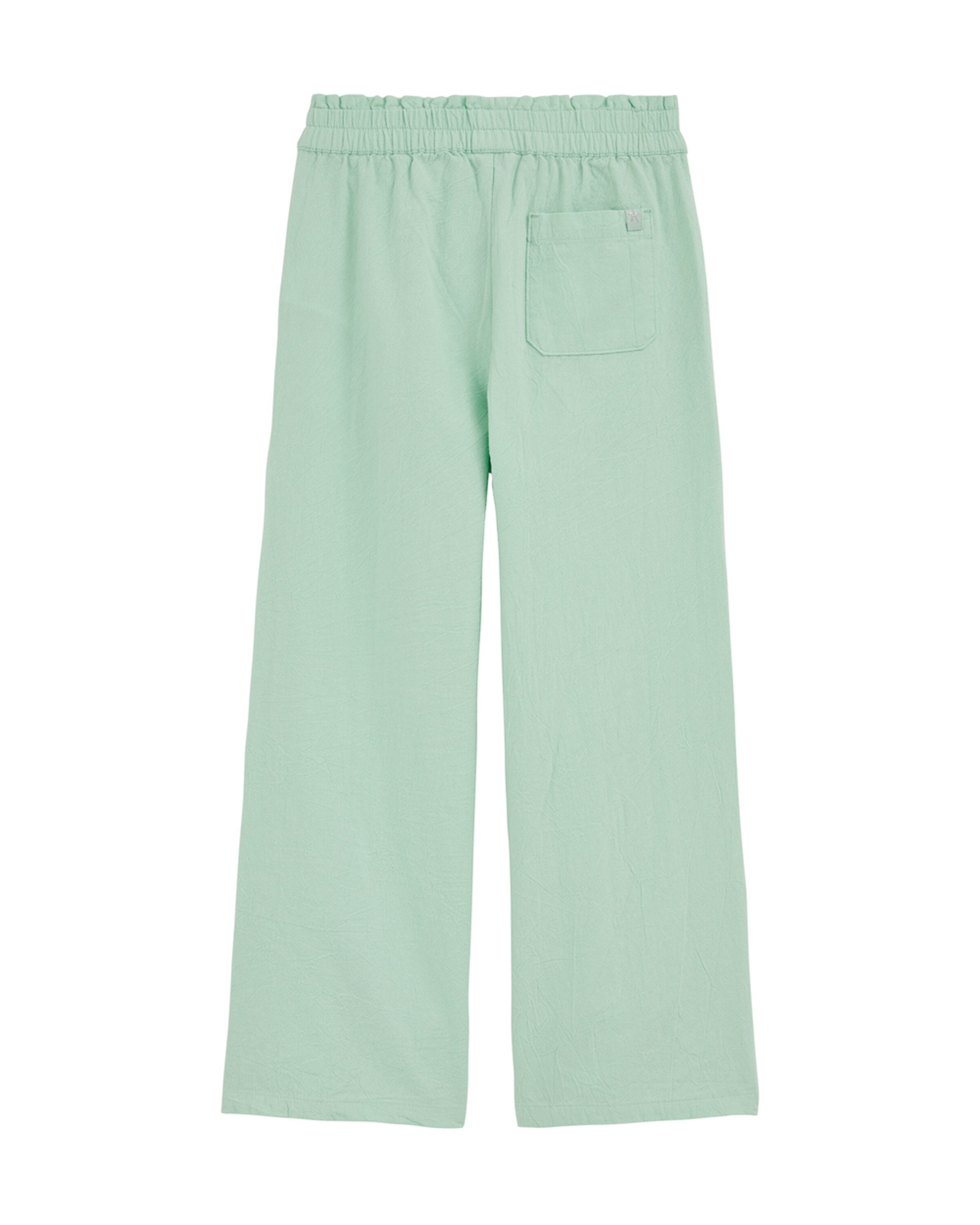 WE Fashion Štandardný strih Nohavice - Zelená