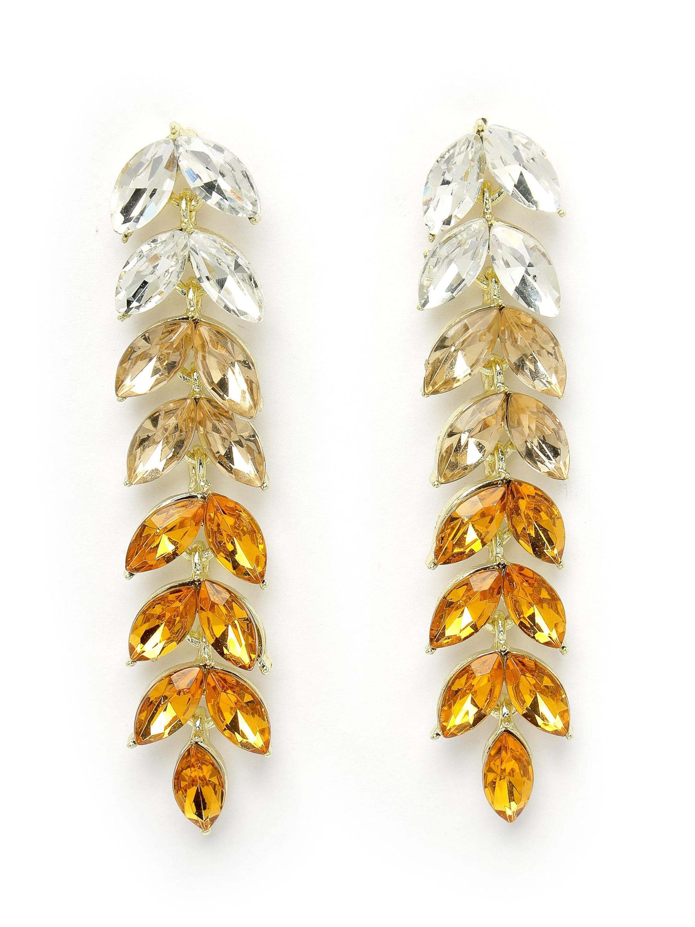 AVANT-GARDE PARIS - Pendientes 'Irinana' en amarillo: frente