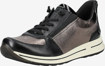 Baskets basses ARA en noir : devant