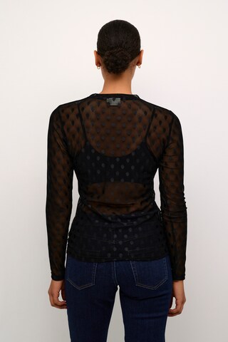 Kaffe Shirt 'KA MIna' in Schwarz