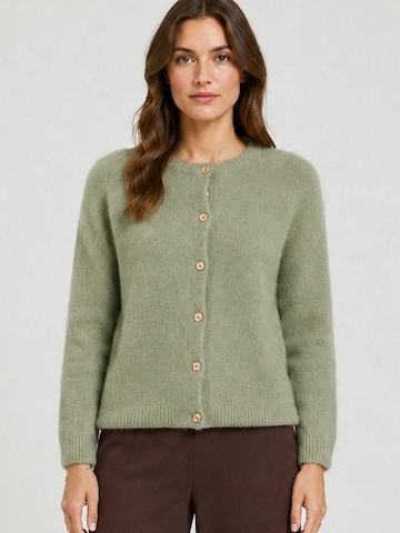 Opal Studio Knit Cardigan ' Filuca ' in Green: front